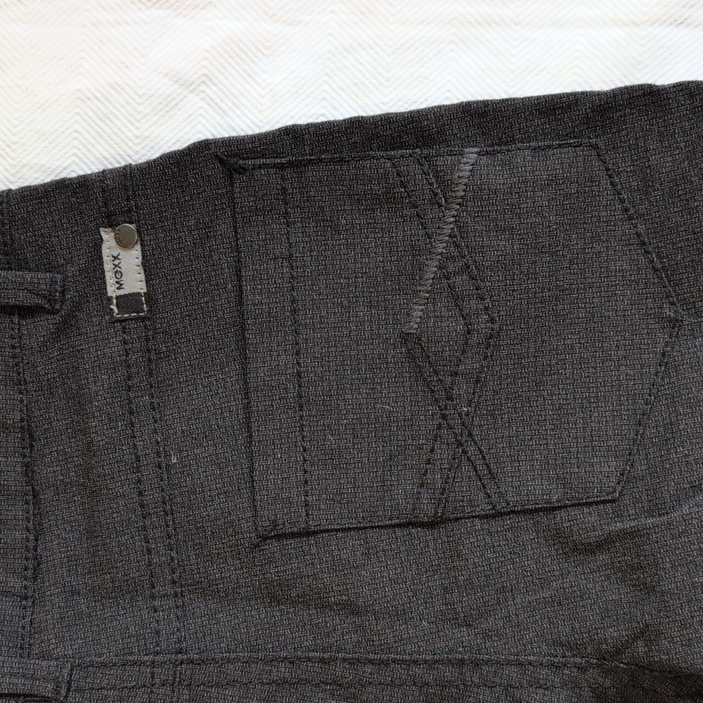 mexx dressy charcoal gray cotton lined overalls unisex 24-30 months toddler - Picture 10 of 12
